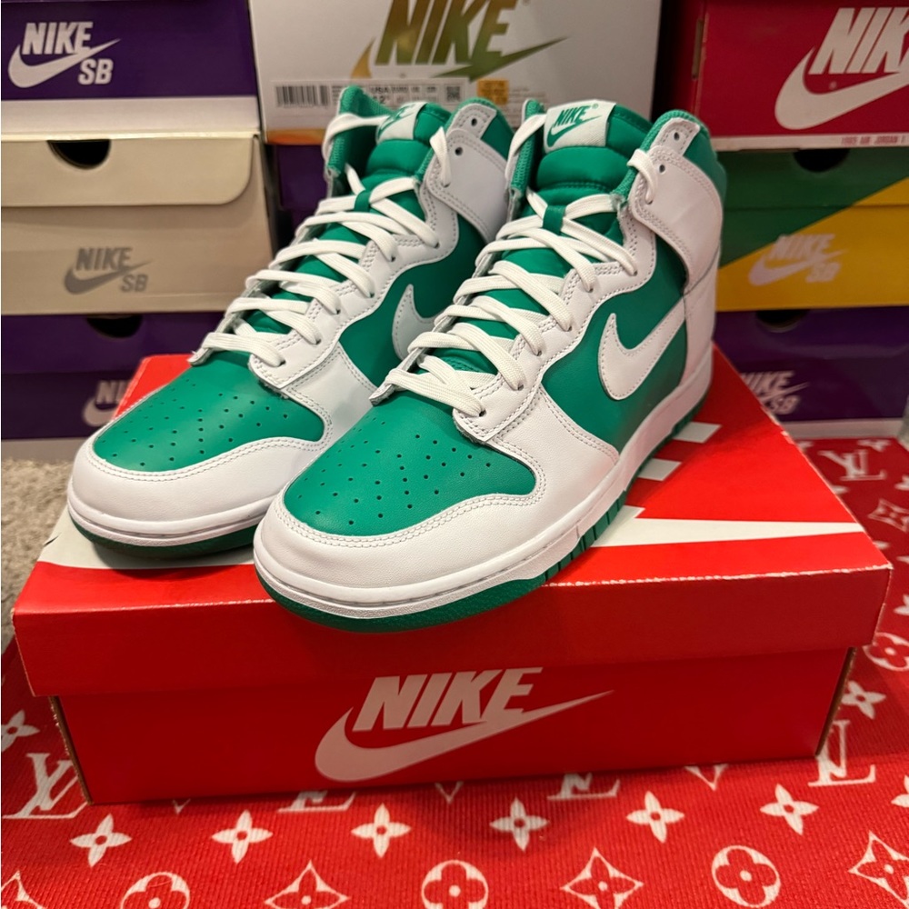 Nike dunk high reverse Celtic